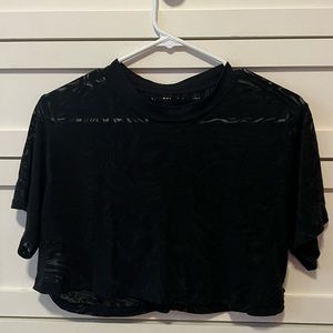 lululemon all yours veil cropped t-shirt